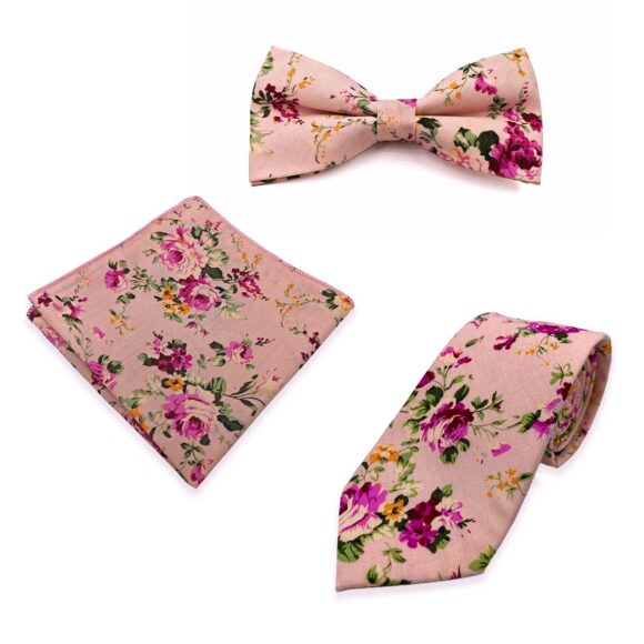 pink_floral_cotton_tie_set