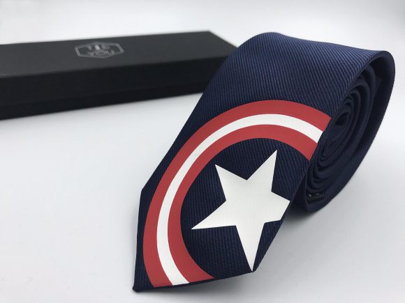 Captain America Tie Special Edition Silk Tie
