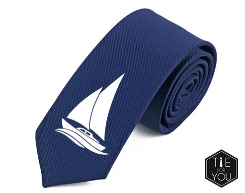 Sailing Boat Necktie