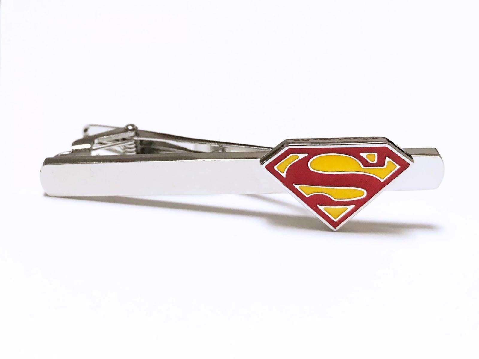 Superman Tie Clip Superheld Krawatte Geschenkidee Sammler Logo Krawattennadel