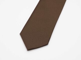 Brown Silk Necktie