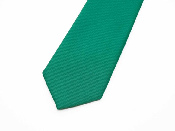 Green Silk Necktie