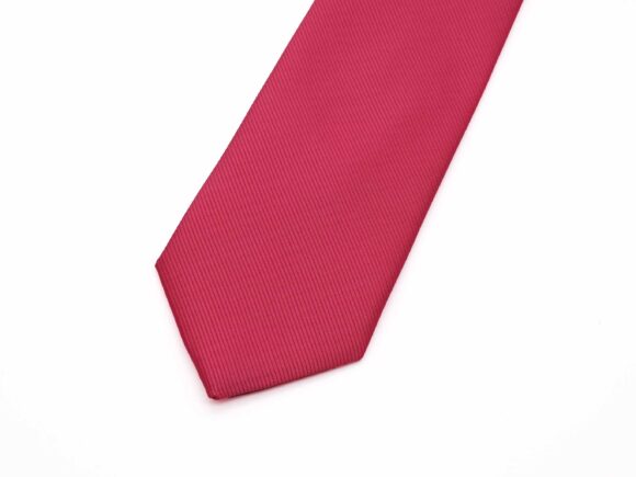 Hot Pink Silk Necktie