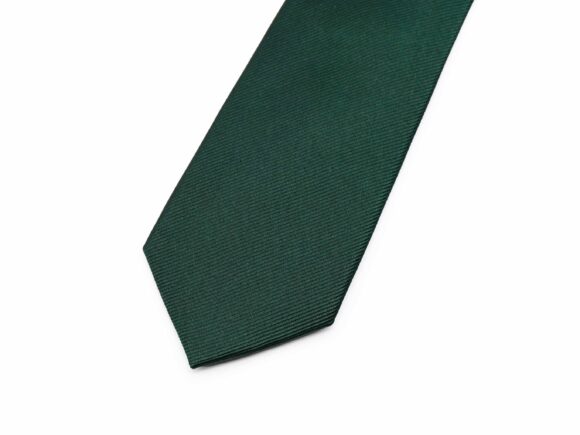 Hunter Green Silk Necktie