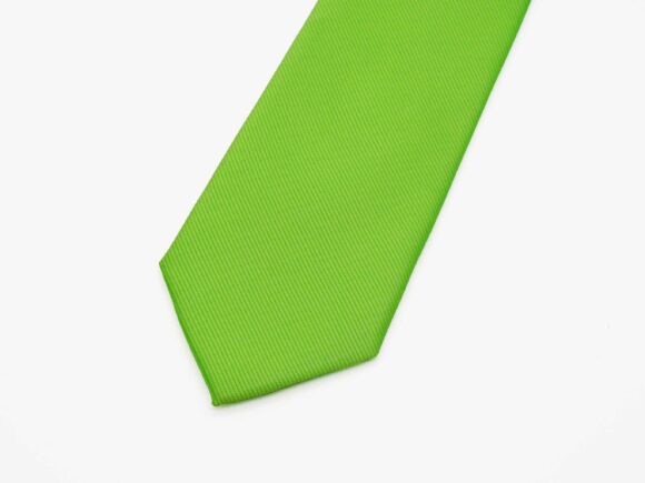 Lime Silk Necktie