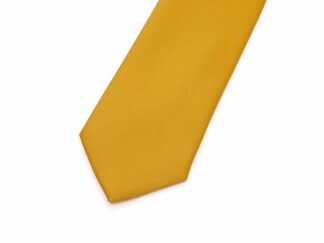 Mustard Silk Necktie