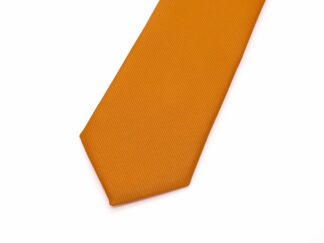 Orange Silk Necktie