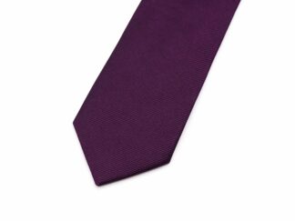 Purple Silk Necktie