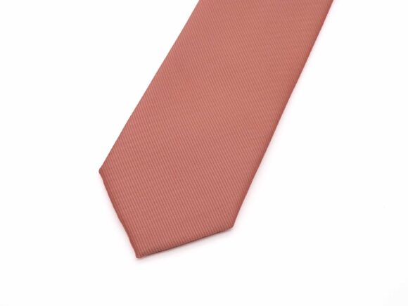 Salmon Silk Necktie
